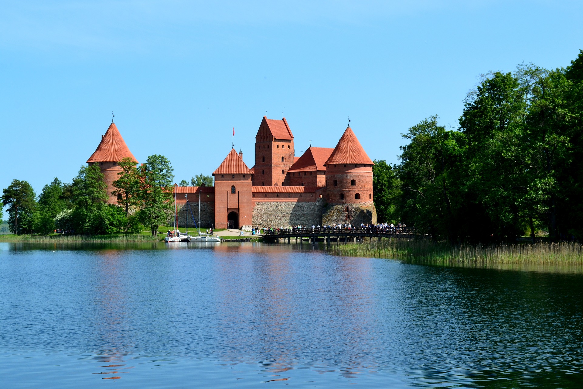 リトアニア中世の城