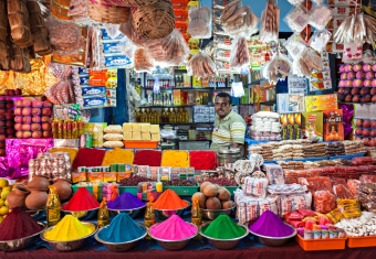 インドの雑貨屋
