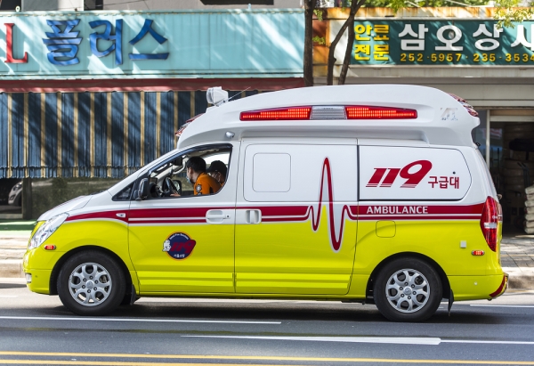 韓国の救急車