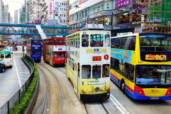 香港のトラム